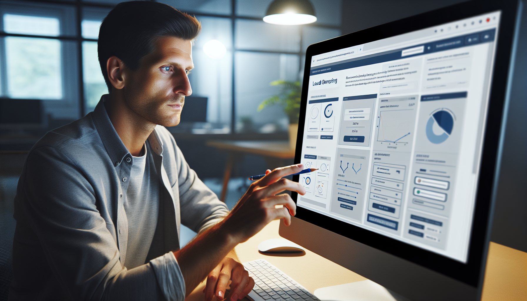 Optimisation des éléments de la page pour la génération de leads