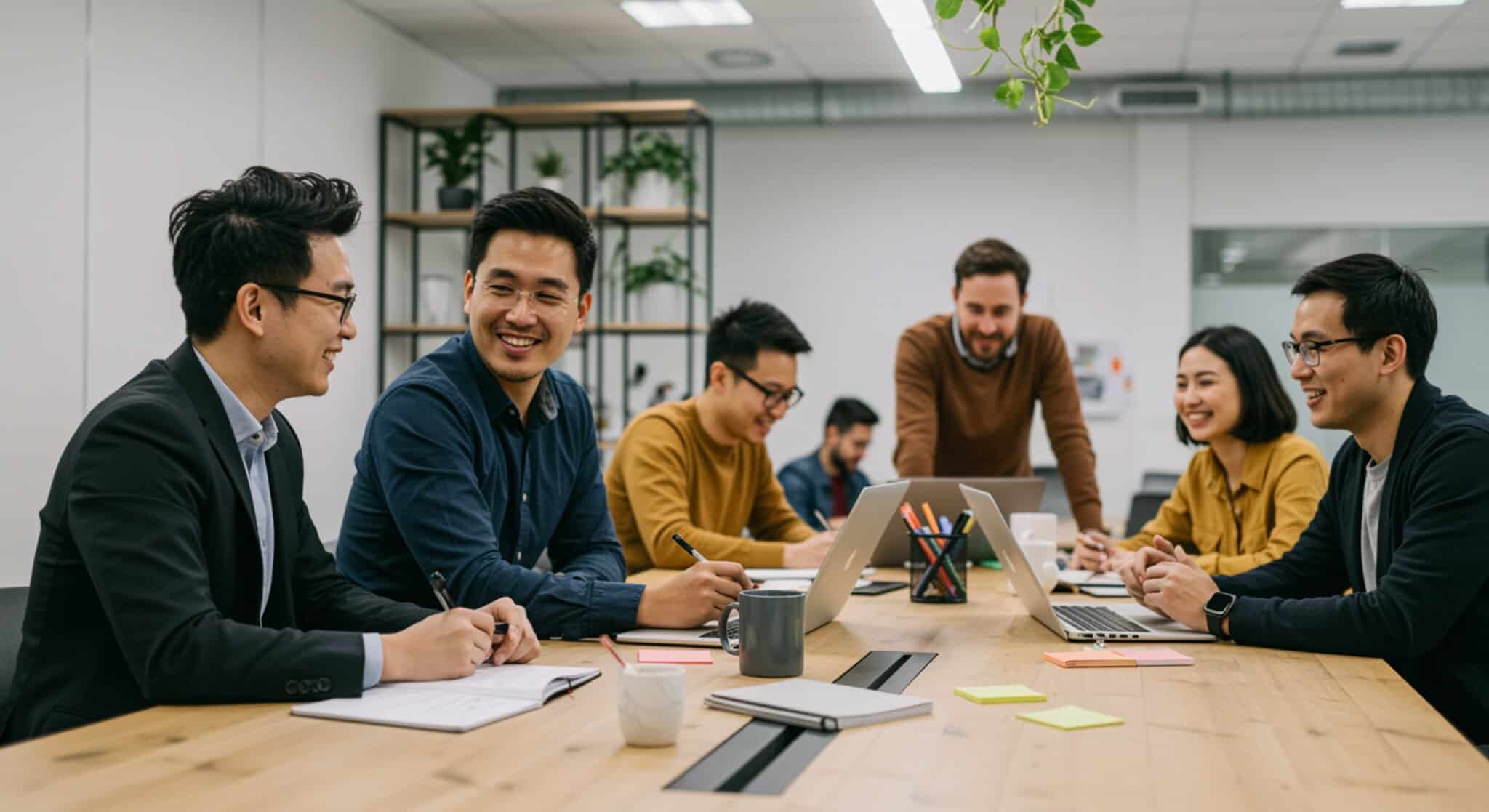 Développement de produits hybrides pour grandes entreprises : stratégies multisectorielles