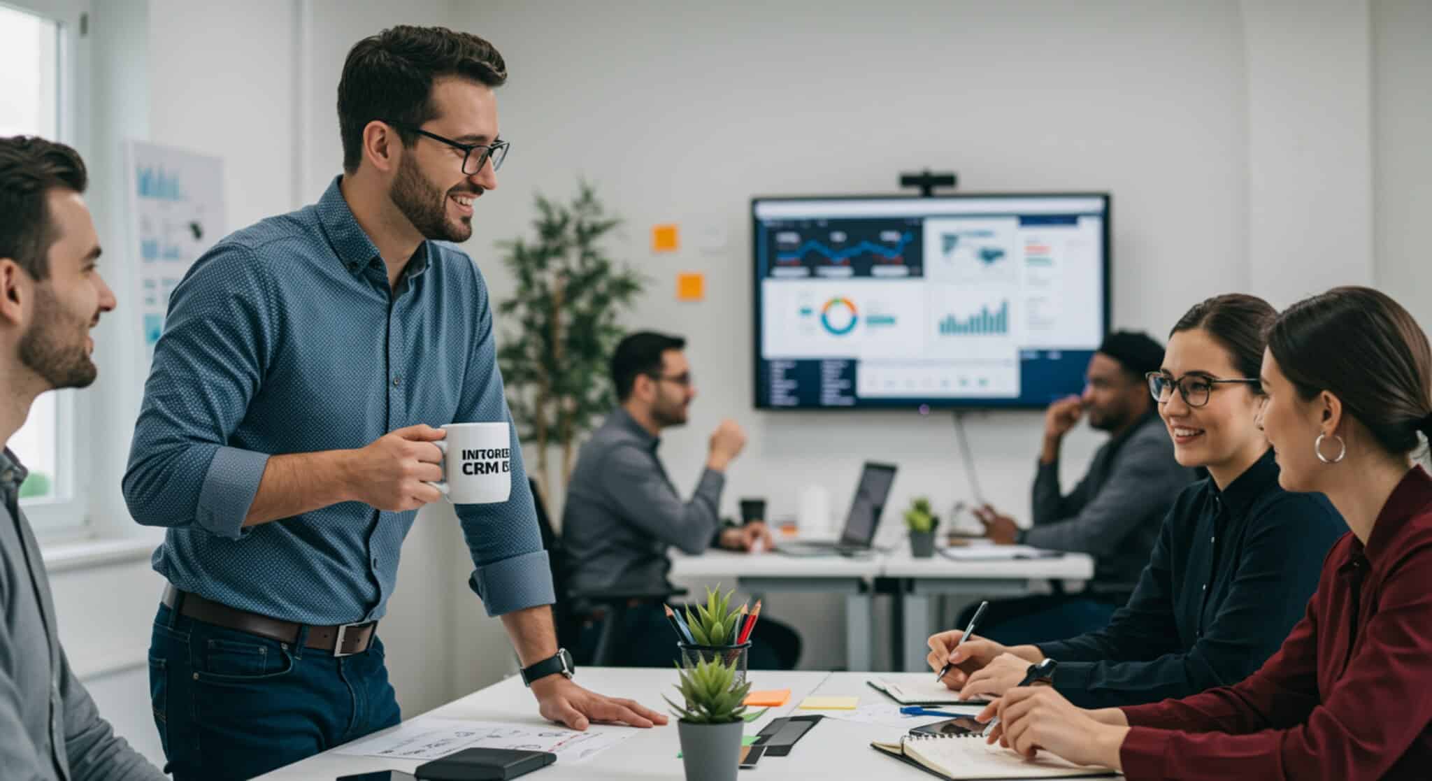 Tableaux de bord intégrés pour l'automatisation du marketing et l'intégration CRM